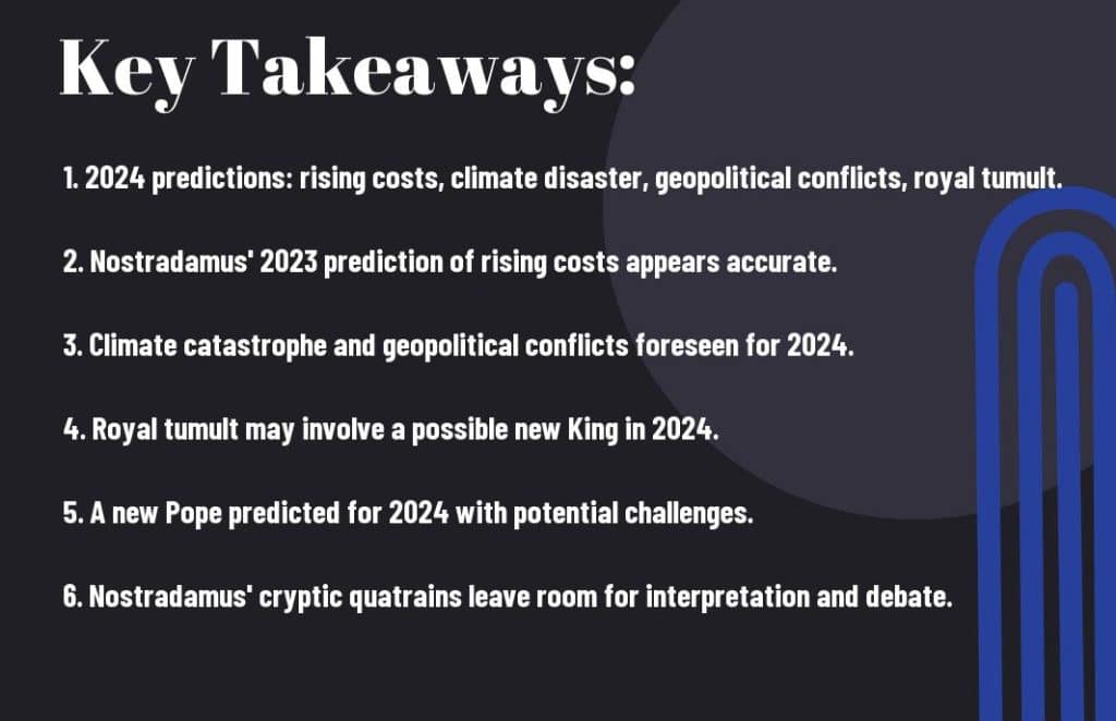 Nostradamus Predictions For 2024